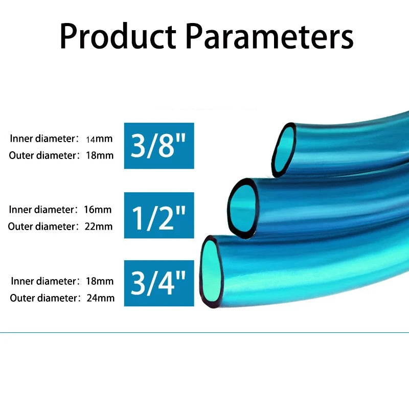 Aquarium Hose for Water Pump 12/16/18 Mm Inner Diameter